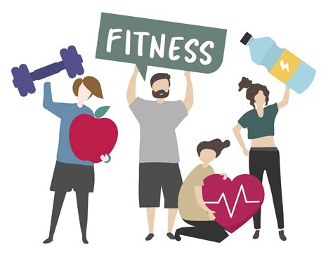 People With Fitness Concept Illustration Download Free Vectors Clipart Graphics And Vector Art