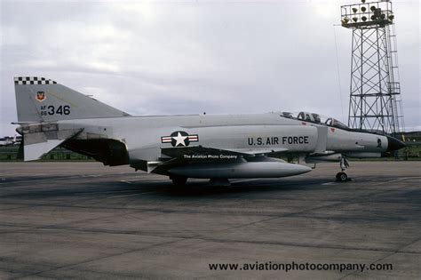 The Aviation Photo Company Latest Additions Usaf 57 Fis Mcdonnell F 4e Phantom 66 0346 1981