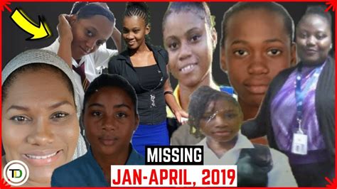 Missing Jamaican Females January April 2019 Youtube