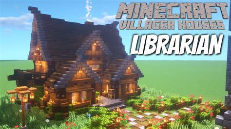 Browse and download minecraft house maps by the planet minecraft community. Minecraft Villager Houses: How to make a Custom House in Minecraft for the Librarian (Download ...