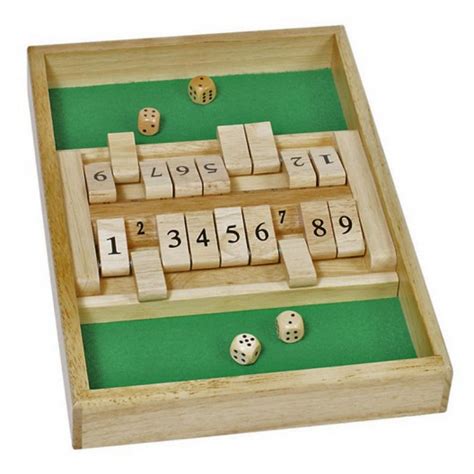 Es posible esconder varios tesoros por la casa y que los pequeños los busquen. Cierra la caja doble, shut the box - juego de azar con dados para dos o mas jugadores - kinuma.com