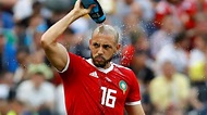 FIFA World Cup 2018: Morocco defend 'warrior' Nordin Amrabat's ...