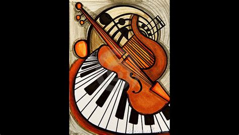 Pin By Ruth Ireland On Classical Music And Instruments Music Painting