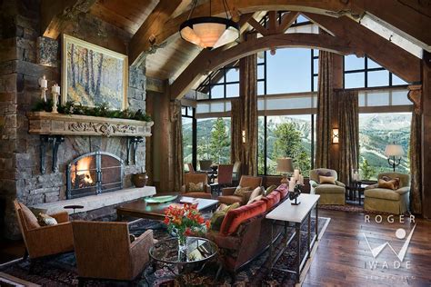Great Rooms Mountain Contemporary Home House Design