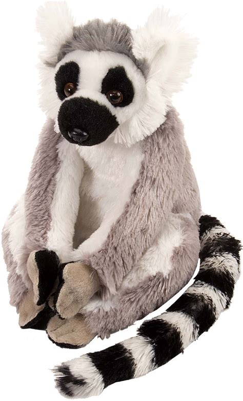 Wild Republic 10880 Ring Tailed Lemur Plush Cuddlekins Cuddly Soft