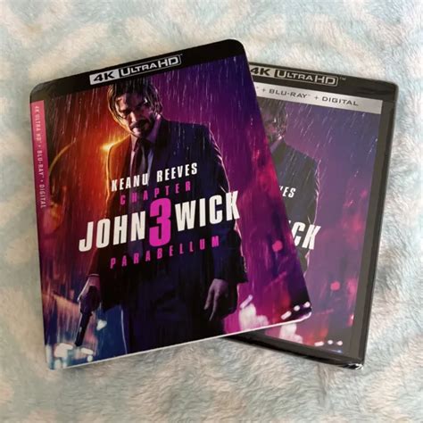 John Wick Chapter Parabellum K Ultra Hd Blu Ray Digi New W