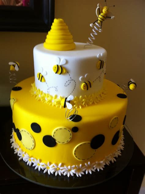 bumble bee cakes decoration ideas  birthday cakes