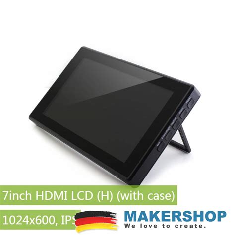 Waveshare 7 Ips Touchscreen 1024x600 Usb Hdmi Makershopde