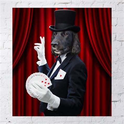 The Magician Personalised Pet Poster Fable And Fang