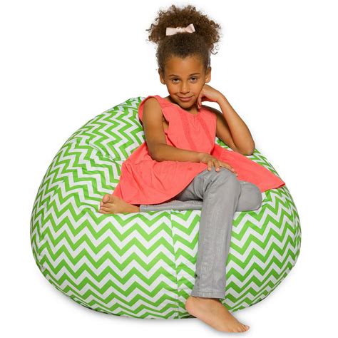 Posh Creations Bean Bag Chair For Kids Multiple Sizes And Colors