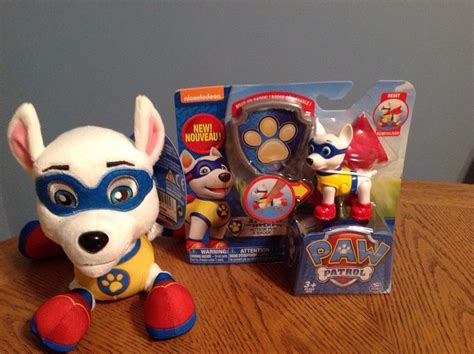 Paw Patrol Apollo The Super Pup Action Pup And Badge And Apollo Plush In