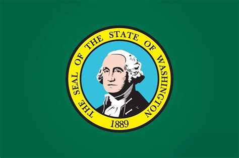 Map of Washington State | Washington State Flag Facts - Best Hotels Home in 2021 | Washington ...