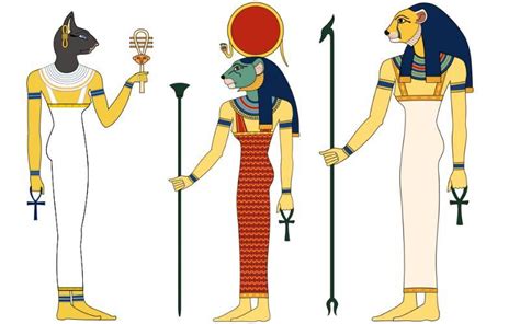 las 24 diosas egipcias principales nombres y significados