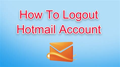 Hotmail Login And Logout Help 2021 How To Sign Out From Hotmail Mobile