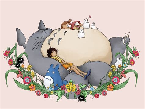 My Neighbor Totoro My Neighbor Totoro Fan Art 39569766 Fanpop