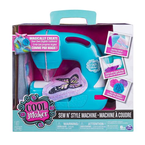 Cool Maker And Sew N’ Style Sewing Machine With Pomandpom Maker Attachment Edition May Vary