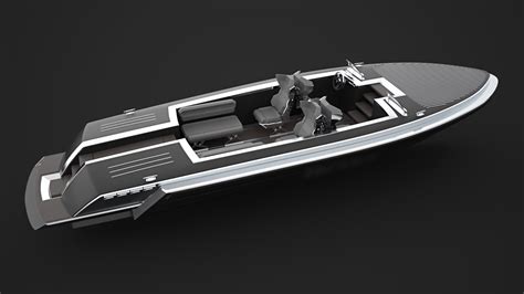 New Pinstripe Yacht Tender Concept Introduced By Gray Design — Yacht