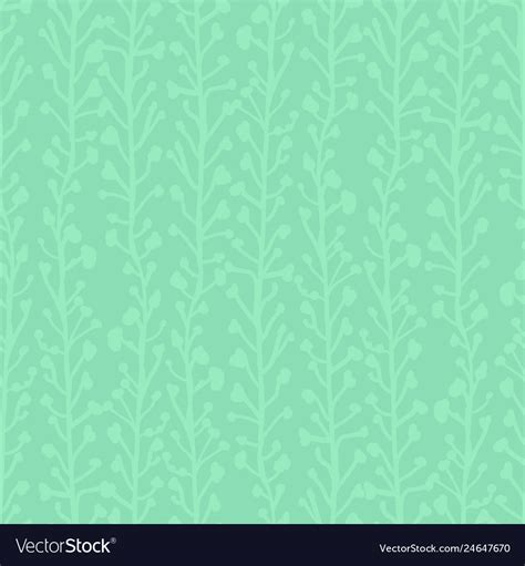 Subtle Nature Background Seamless Pattern Vector Image