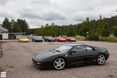I saw an f355 berlinetta at a land rover dealership last time i was in jacksonville florida, it was dark grey, gorgeous car. Ferrari F355 Berlinetta - my best weekend date ever