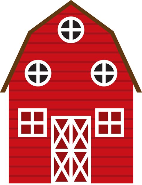 Free Clipart Of A Barn