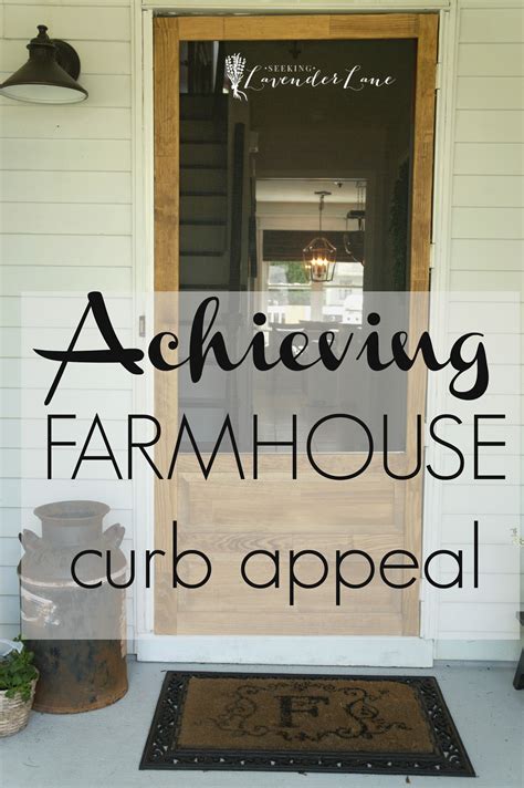 Front Yard Landscaping Ideas Achieving Farmhouse Curb Appeal