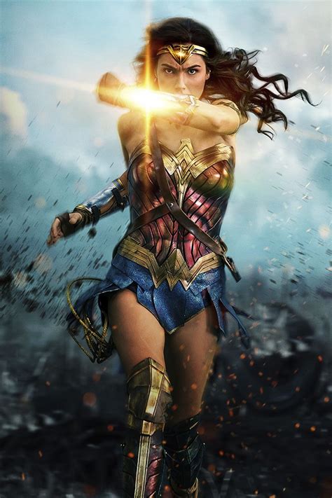 Wonder Woman Gal Gadot Phone Wallpapers Wonder Woman Comic Wonder