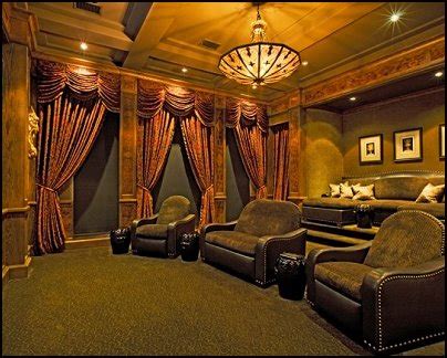 Most people will enjoy watching their favorite movies. Decorating theme bedrooms - Maries Manor: home movie room ...