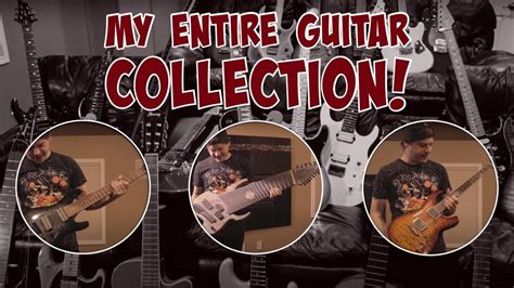 You're welcome to check the guitar out. my entire guitar collection!! - YouTube