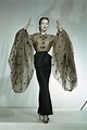 Elsa Schiaparelli's organdy blouse with voluminous sleeves, 1950's ...