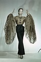 Elsa Schiaparelli's organdy blouse with voluminous sleeves, 1950's ...