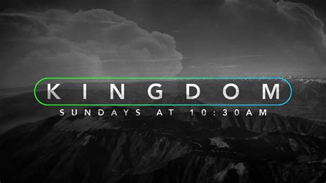 Kingdom Thinking Kingdom Series Youtube