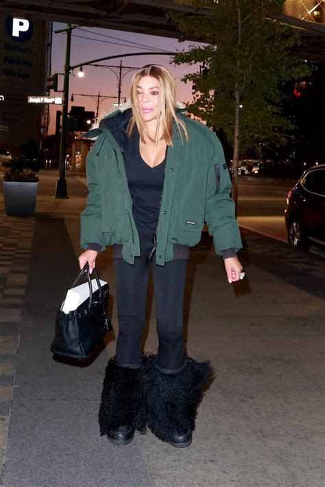 Wendy Williams Out In Winter Boots In New York Gotceleb