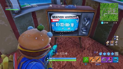 Leaderboards for all current and historic competitive fortnite tournaments. The Countdown Timer is now Displaying on the Fortnite TVs ...