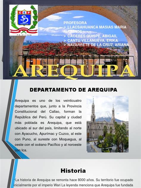 Arequipa Pdf