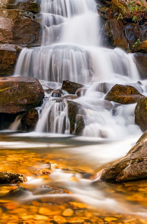 Laurel Falls Waterfall Great Smoky Mountains National Park National