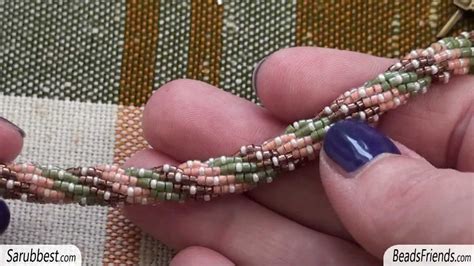 Beadsfriends Beaded Bracelet Triple Spiral Bracelet Made Using Seed