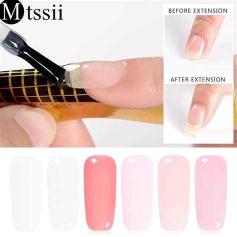 Mtssii Ml Acrylic Poly Extention Gel Quick Extension Gel Polish Clear