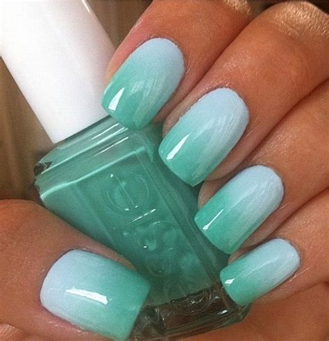 Teal Ombre Nail Designs Daily Nail Art And Design