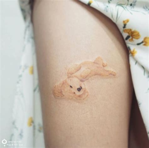 The 14 Best Poodle Dog Tattoo Ideas Page 2 Of 3 Petpress Small Dog