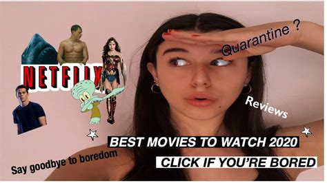 But what do you do when you're bored of television? BEST MOVIES TO WATCH ON NETFLIX IF YOU'RE BORED 2020 - YouTube