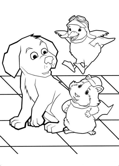 They will give your kid the opportunity to. Coloring book - Wonder Pets