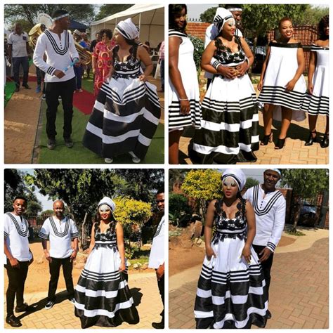 Couple And Squad In Xhosa Umbhaco Traditional Wedding Attire