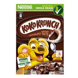 Nestle koko krunch comes in exciting bear shape and remains crunchy even in warm milk*. Nestle Koko Krunch Cereal - Case