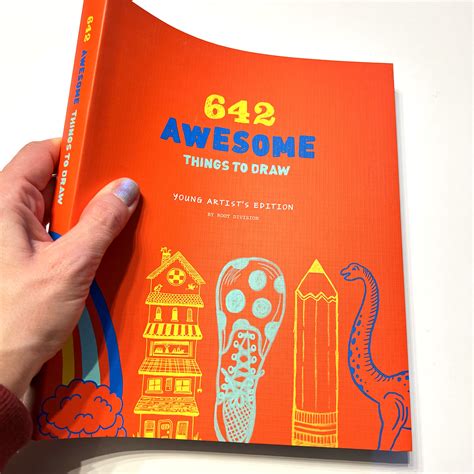 642 Awesome Things To Draw Young Artists Edition Activity Sketchbook