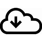Stream Icon Data Cloud Svg Storage Arrow
