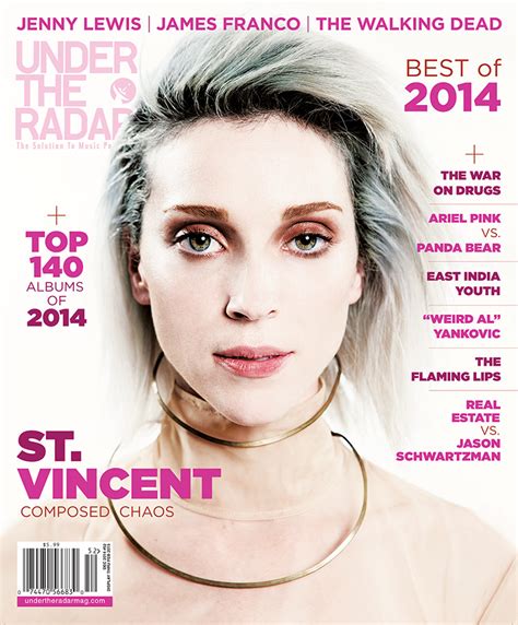 Under The Radar Announces Best Of 2014 Issue With St Vincent On The