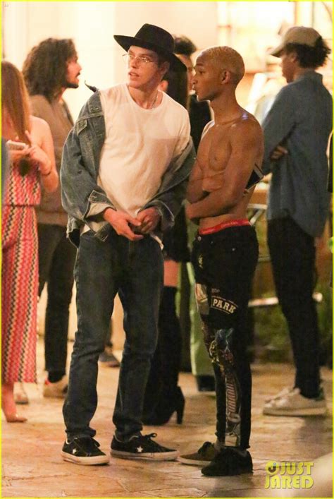 jaden smith goes shirtless for birthday celebration with friends photo