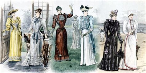 Womens Fashions Of The Late Victorian Era 5 Minute History