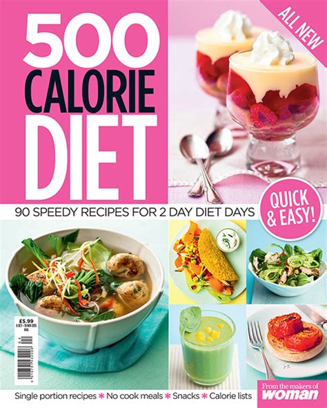 New Edition Of 500 Calorie Diet Meal Planner Out Now Woman Magazine