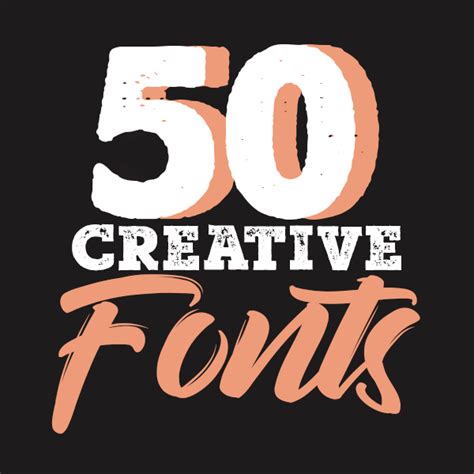 50 Creative Fonts For Branding Fonts Graphic Design Blog